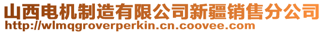 山西電機(jī)制造有限公司新疆銷售分公司
