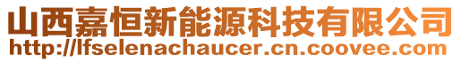 山西嘉恒新能源科技有限公司