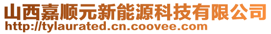 山西嘉顺元新能源科技有限公司