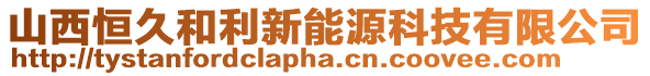 山西恒久和利新能源科技有限公司
