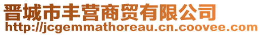 晉城市豐營商貿(mào)有限公司