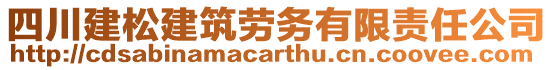 四川建松建筑勞務(wù)有限責(zé)任公司