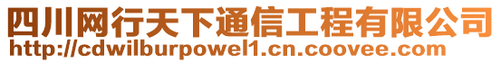 四川網(wǎng)行天下通信工程有限公司