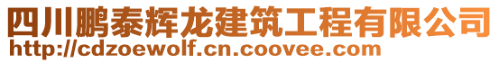 四川鵬泰輝龍建筑工程有限公司