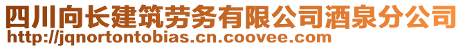 四川向長建筑勞務(wù)有限公司酒泉分公司