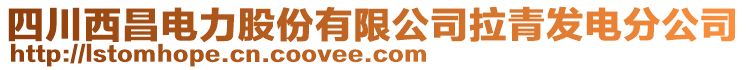 四川西昌電力股份有限公司拉青發(fā)電分公司