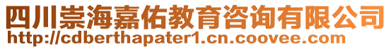 四川崇海嘉佑教育咨詢有限公司