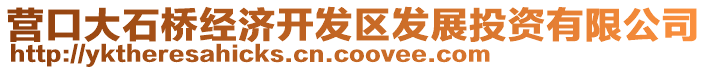 營(yíng)口大石橋經(jīng)濟(jì)開發(fā)區(qū)發(fā)展投資有限公司