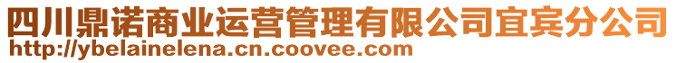 四川鼎諾商業(yè)運營管理有限公司宜賓分公司