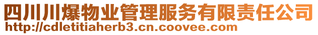 四川川爆物業(yè)管理服務(wù)有限責(zé)任公司