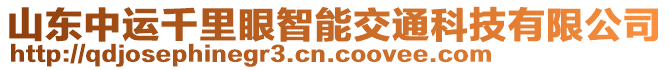 山東中運千里眼智能交通科技有限公司