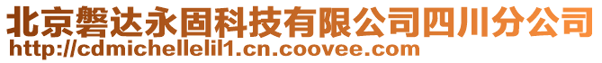 北京磐達永固科技有限公司四川分公司