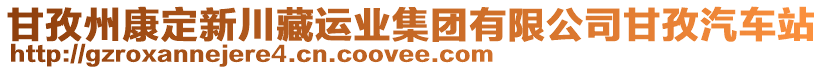 甘孜州康定新川藏運(yùn)業(yè)集團(tuán)有限公司甘孜汽車站