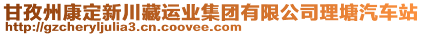 甘孜州康定新川藏運(yùn)業(yè)集團(tuán)有限公司理塘汽車站