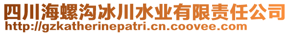 四川海螺溝冰川水業(yè)有限責(zé)任公司