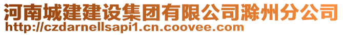 河南城建建設集團有限公司滁州分公司