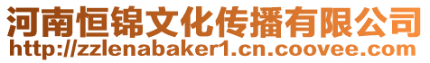 河南恒錦文化傳播有限公司