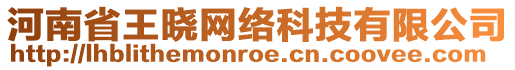 河南省王曉網(wǎng)絡(luò)科技有限公司