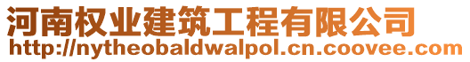 河南權業建筑工程有限公司