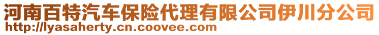 河南百特汽車(chē)保險(xiǎn)代理有限公司伊川分公司