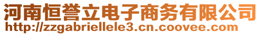 河南恒譽(yù)立電子商務(wù)有限公司