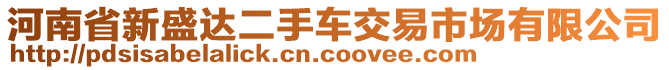 河南省新盛達二手車交易市場有限公司