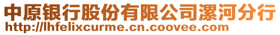 中原銀行股份有限公司漯河分行