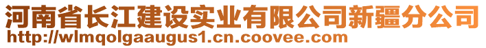 河南省長(zhǎng)江建設(shè)實(shí)業(yè)有限公司新疆分公司