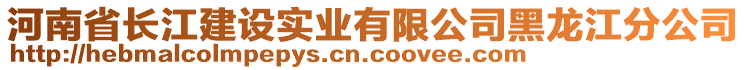河南省長江建設實業有限公司黑龍江分公司