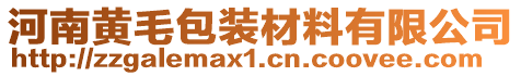 河南黃毛包裝材料有限公司