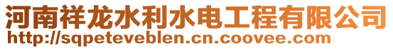 河南祥龍水利水電工程有限公司