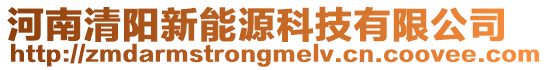 河南清陽新能源科技有限公司