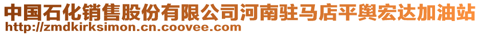 中國石化銷售股份有限公司河南駐馬店平輿宏達加油站