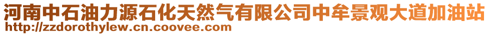 河南中石油力源石化天然气有限公司中牟景观大道加油站