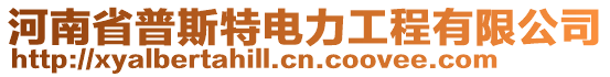 河南省普斯特電力工程有限公司
