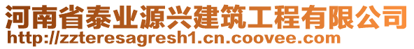 河南省泰業(yè)源興建筑工程有限公司