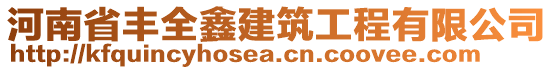 河南省豐全鑫建筑工程有限公司