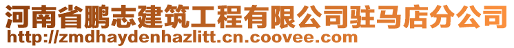 河南省鵬志建筑工程有限公司駐馬店分公司