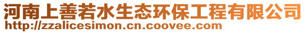 河南上善若水生態環保工程有限公司