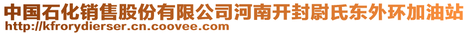 中國(guó)石化銷(xiāo)售股份有限公司河南開(kāi)封尉氏東外環(huán)加油站