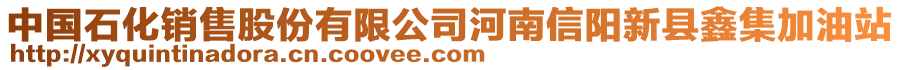 中國石化銷售股份有限公司河南信陽新縣鑫集加油站