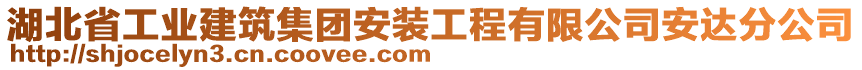 湖北省工業(yè)建筑集團(tuán)安裝工程有限公司安達(dá)分公司