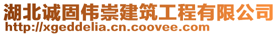 湖北誠固偉崇建筑工程有限公司