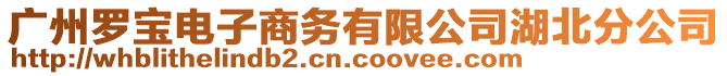 廣州羅寶電子商務(wù)有限公司湖北分公司