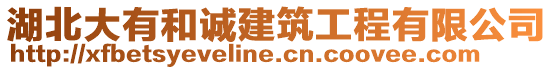 湖北大有和誠建筑工程有限公司