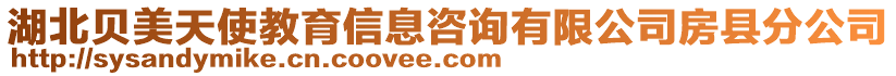 湖北貝美天使教育信息咨詢有限公司房縣分公司