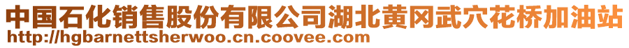 中國(guó)石化銷售股份有限公司湖北黃岡武穴花橋加油站