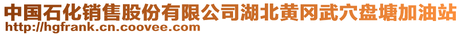 中國(guó)石化銷售股份有限公司湖北黃岡武穴盤塘加油站