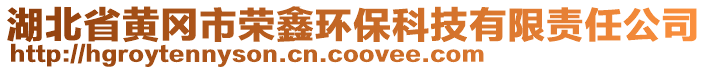 湖北省黃岡市榮鑫環(huán)保科技有限責任公司