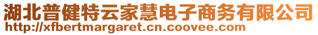 湖北普健特云家慧電子商務(wù)有限公司